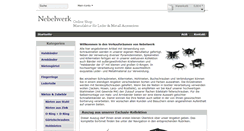 Desktop Screenshot of nebelwerk.de